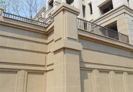 仿石涂料施工分割線有多少種？